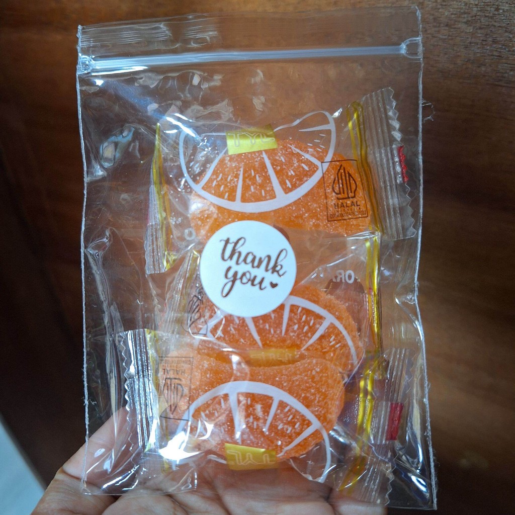 

Permen Jeli Rasa Jeruk isi 3