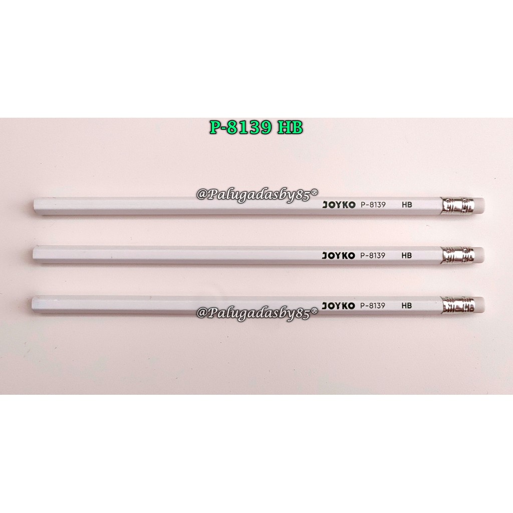 

(1 Biji) GROSIR Pensil Joyko P-8139 HB Putih / Pencil Pensil Joyko P-8139 White HB (1 Biji)