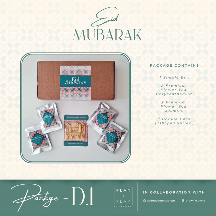 

DISKON Eid Hampers - Hampers Lebaran / Idul Fitri ( Parcel / Kue Kering ) - D.1