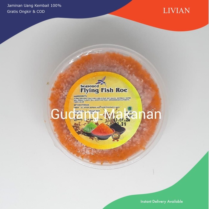 

lv Tobiko Orange 250gr - Pack Standard
