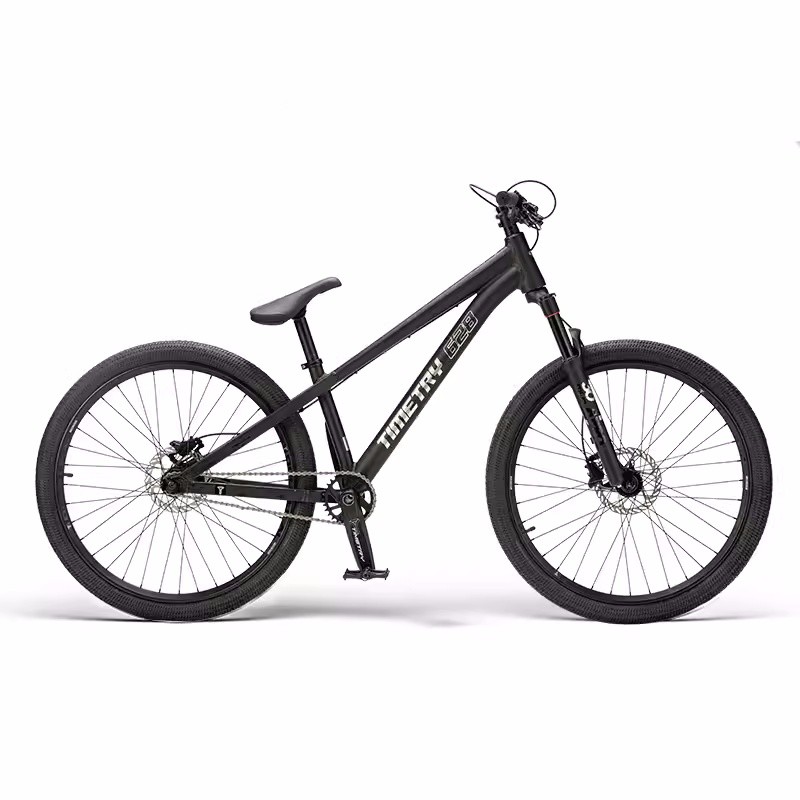 Single Speed Dirt Bike Aluminum Alloy DJ Bikes Climbing Street Bike Oil Hydraulic Disc Brake 24/26 I
