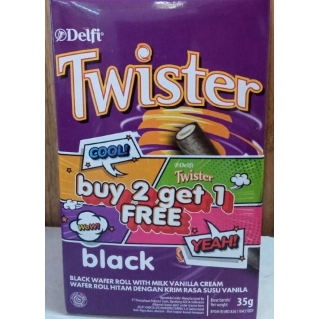 

Delfi Twister 35 Gram Beli 2 Gratis 1