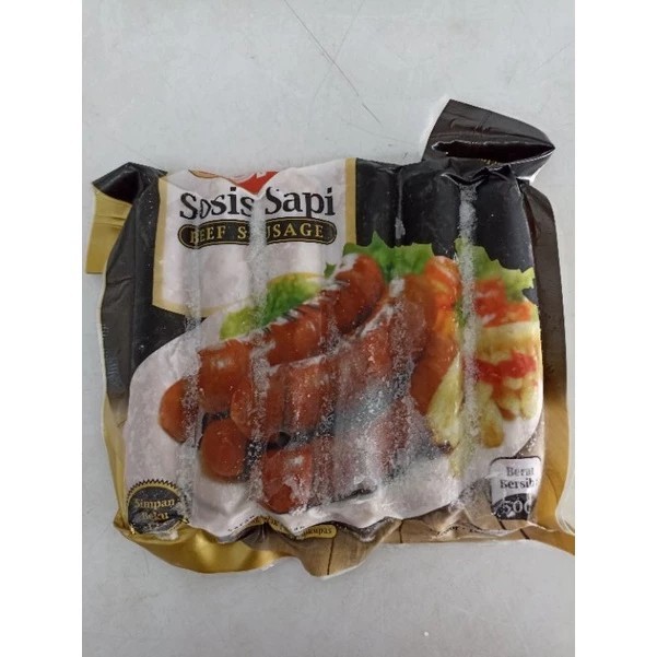 

SOSIS BAKAR JUMBO ISI 6 PCS 500 GRAM MERK YONA