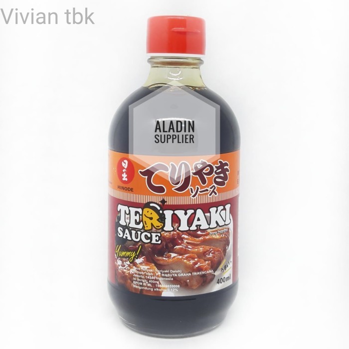 

vv Hinode Teriyaki Daioh Sauce- Saus Teriyaki 400ml