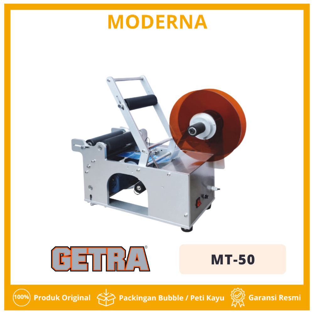 

GETRA MT 50 MT-50 LABELING BOTTLE MACHINE MESIN PEREKAT LABEL STIKER Original