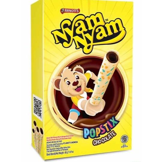 

Nyam Nyam Popstix Chocolate 48 Gram