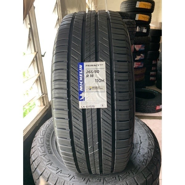 Ban Mobil Michelin Primacy SUV Size 265/60 R18 - Untuk Ban Mobil Pajero & Fortuner