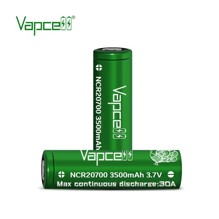 VAPCELL NCR20700 BATERAI 20700 3500mah 30A HIGH DRAIN BATTERY