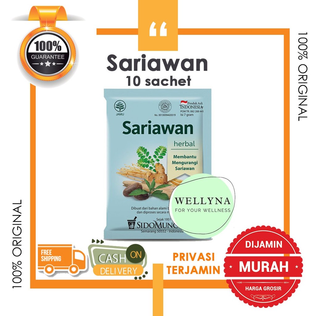 Jamu Sariawan Sido muncul Obat Sariawan Luka Mulut, Radang Tenggorokan