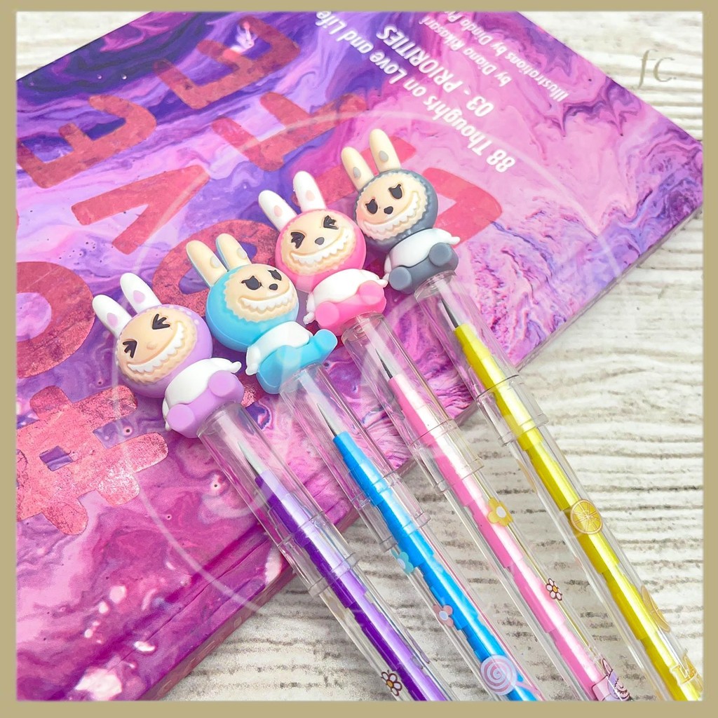 

Pensil Susun / Pelor / Peluru Stackable Pencil Model Boneka Viral Labubu PNS-1497 Unik Alat Tulis Stationary Fancy Hampers Bingkisan Kado Anak Harga Grosir Ready COD