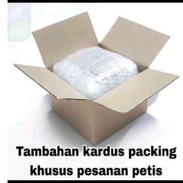 

TAMBAHKAN PACKING KARDUS BIAR LEBIH AMAN