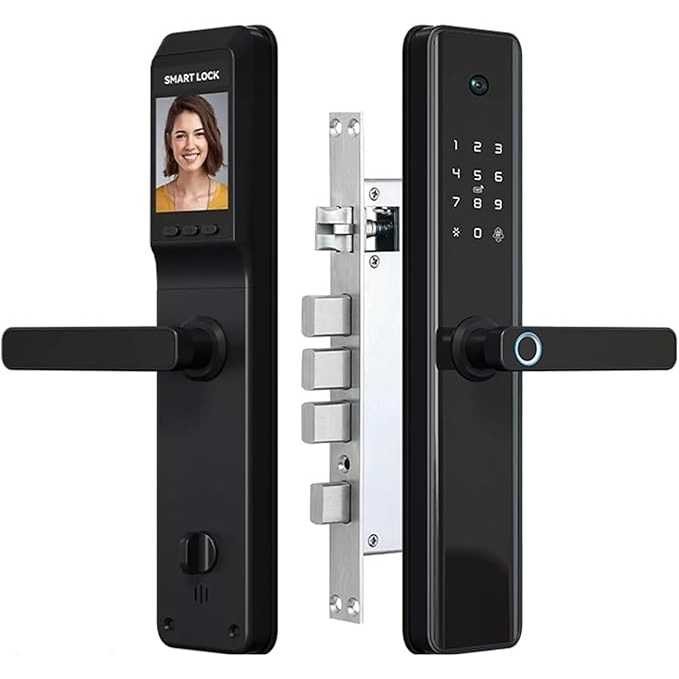Is_ianomah Smart Door Lock Kunci Pintu Rumah Fingerprint Password Key Card