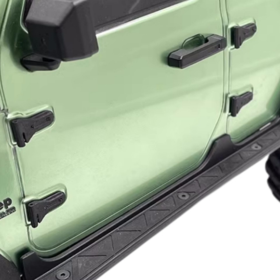 Nylon Car Door Hinges for 1/10 Rc Truck Axial SCX10 III Jeep Wrangler Rubicon and Gladiator Body She