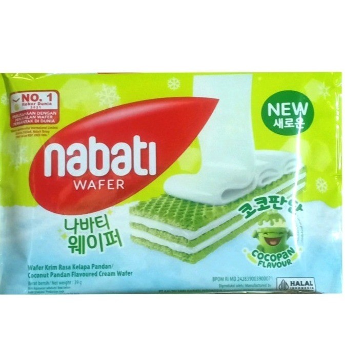 

NABATI wafer nabati cocopan flavor ori