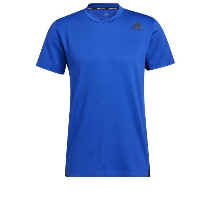 BAJU OLAHRAGA  Adidas Training T-Shirt Aeromotion Pria Biru H29177