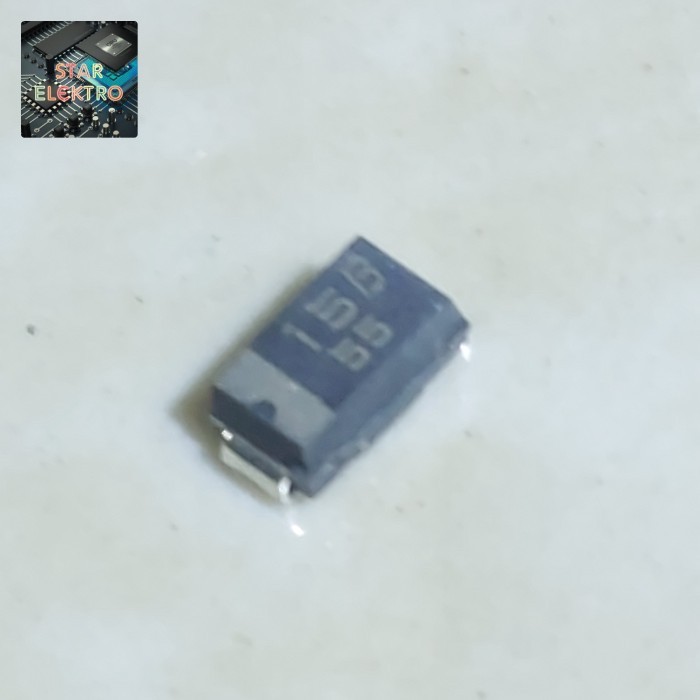 20 Buah 20Pcs 15B Do-214AC SMD SMA PTZ15B PTZ 1W 15V ZD Zener Dioda 158 PTZ15 Diode - 20 pcs