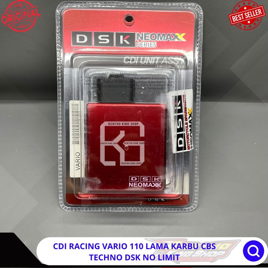 CDI RACING VARIO 110 LAMA KARBU CBS TECHNO DSK NEOMAXX NO LIMIT