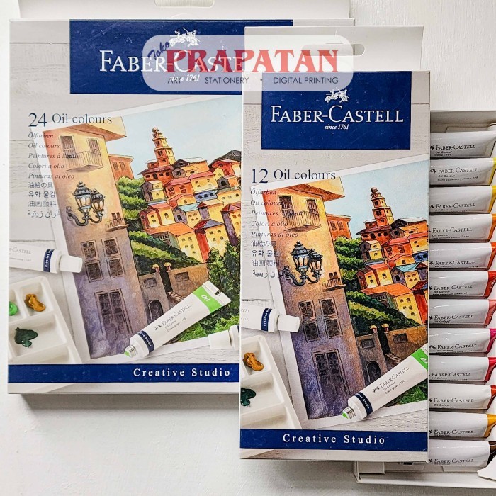 

Cat Minyak Set Faber Castell 9ml | Oil Color Set | Creative Studio