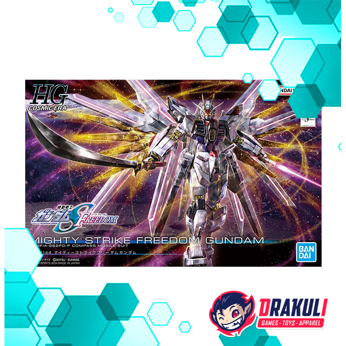 BANDAI Plamo HG Mighty Strike Freedom Gundam