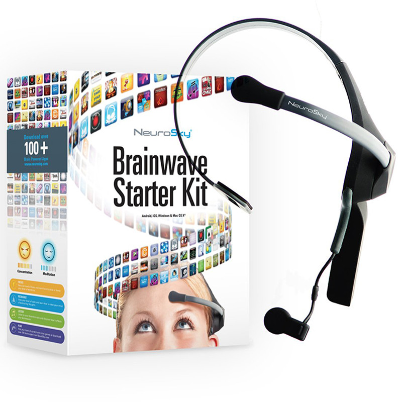 Mindwave Mobile 2 EEG Headset Brainwave Starter Kit Mind Control Brainlink Device Support SDK Second