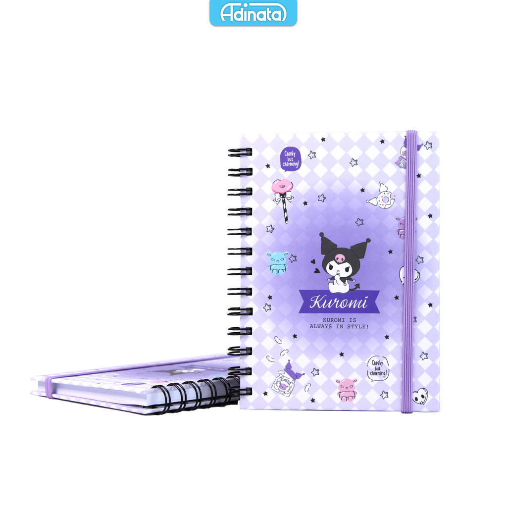 

Kuromi B6 Notebook 2432-4828 - Adinata / Buku Catatan / Memo