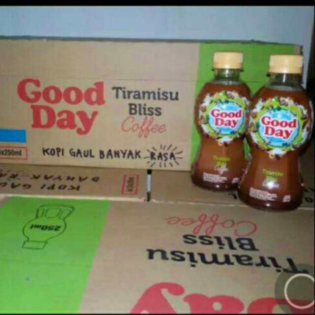 

GOOD DAY BOTOL 250 ML khusus gojek, EXP aman