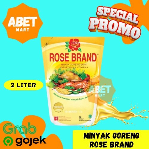 

Minyak Goreng Rose Brand 2Liter - 2 Liter 2L Cooking Oil Besar Pak Dus Pcs