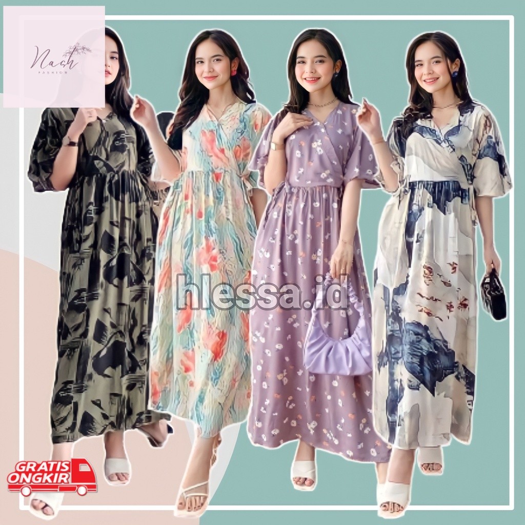 Dress Korea / BAJU DASTER DRESS KIMONO PIYAMA KAREEN SERUT DADA TIDUR REMAJA WANITA TALI SAMPING KAN