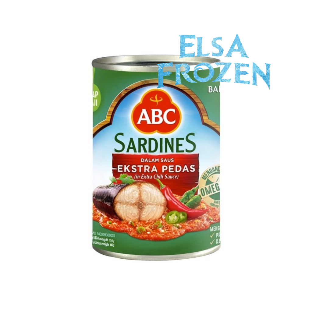 

ABC SARDEN EXTRA PEDAS 155GR IKAN SARDEN KALENG HARGA PROMO