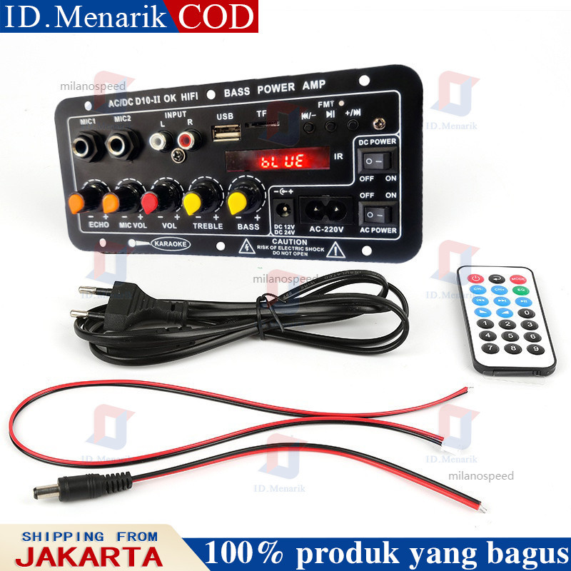 1000W Bluetooth Amplifier Board LED tampilan digital 220V 12V 24V Digital Bluetooth Amplifier Amplif