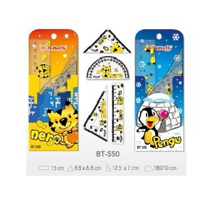 

Penggaris Set Fancy Butterfly 550