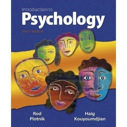 BUKU Buku Introduction to Psychology 9th Edition by Rod Plotnik