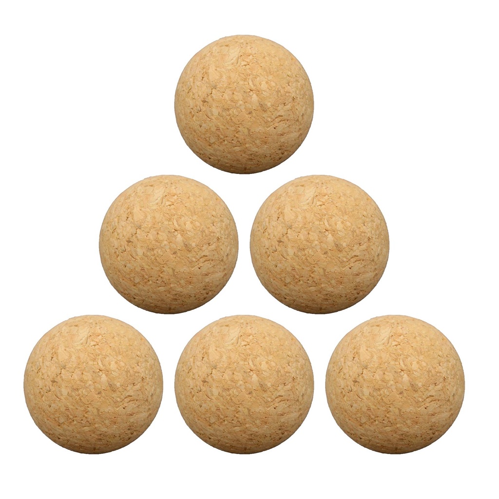 6Pcs Table Football Cork Table Soccer 36mm Foosball Table Soccer