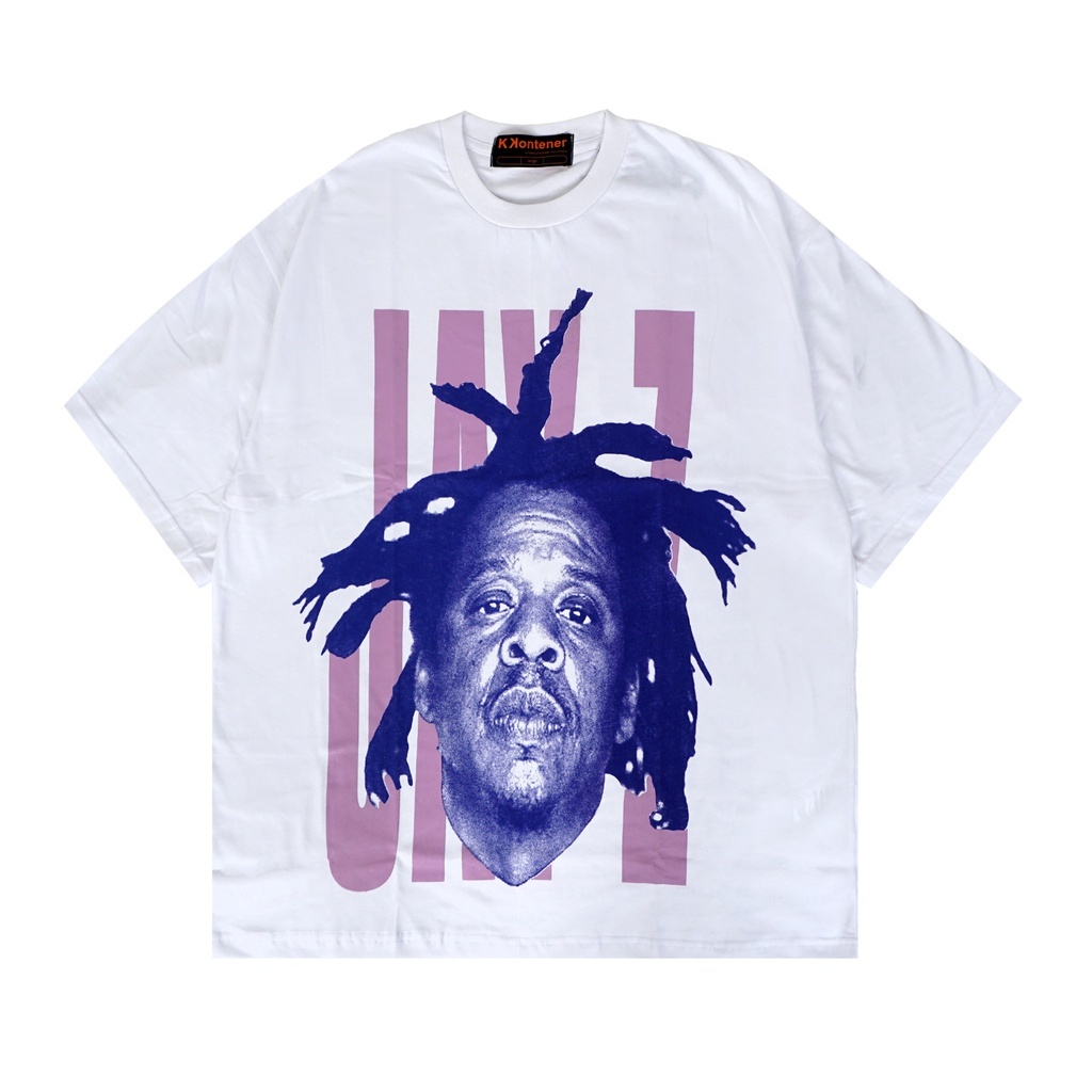 【FAX】-Kelly KKONTENER JAY Z OVERSIZE TSHIRT WHITE