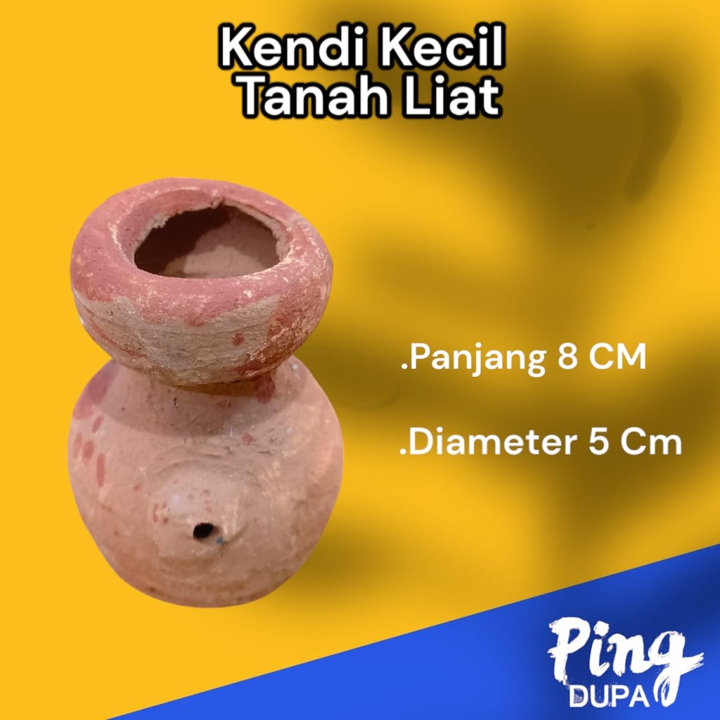 Kendi Kecil Tanah Liat Original