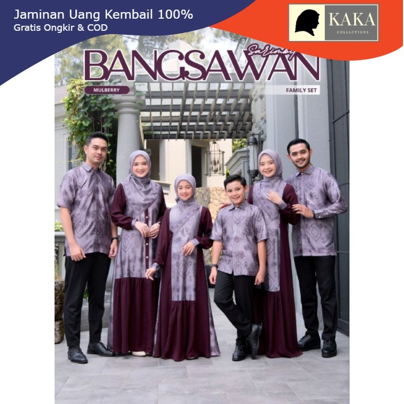 OPEN PO Sarimbit Keluarga 2025 Lebaran Premium Sarimbit BANGSAWAN By Hanshee