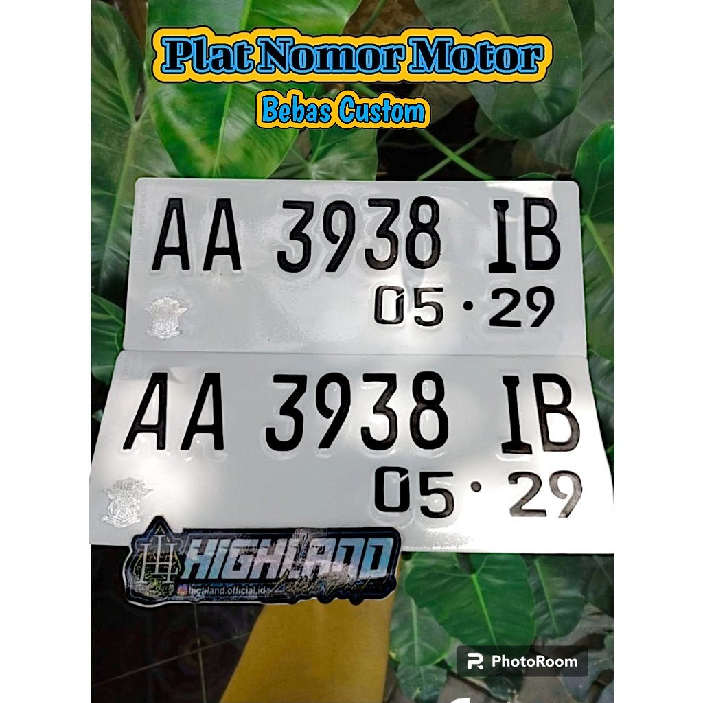Plat Motor Baut  Tanam