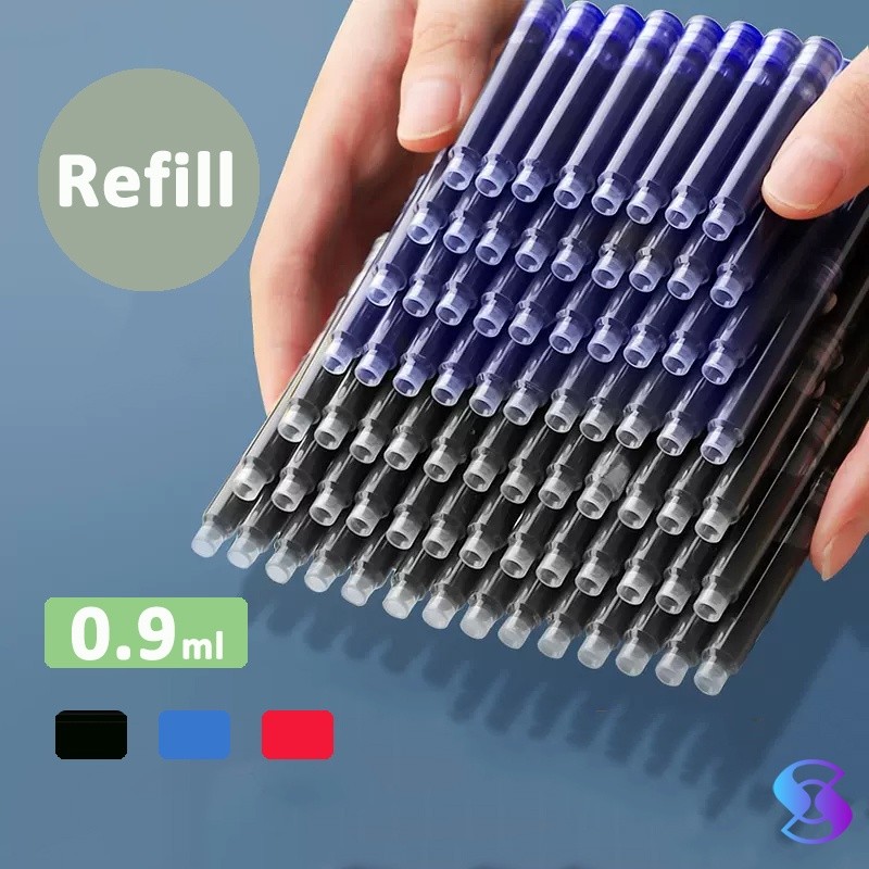 

isi ulang tinta pena/pulpen Refill/fountain pen Refill 0.9ml-suning Mall