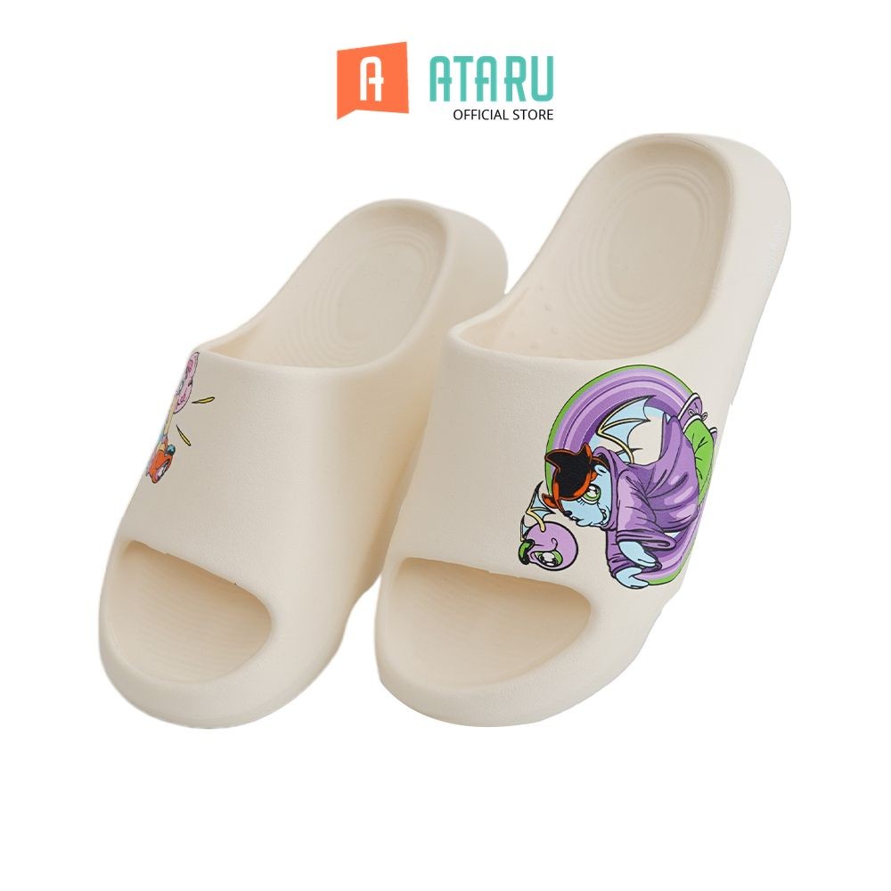 Ataru Fashion Sandal Thick Slides Muklay Sendal Unisex Alas Kaki Slide Cewek Cowok Fashion Wanita Da