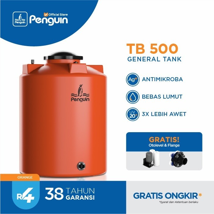 Penguin TB-500 5000 Liter Toren Tandon Tangki Air General Tank