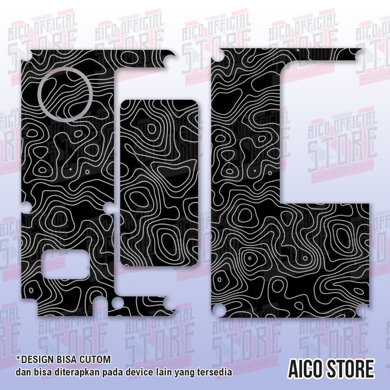 

PROMO AICO - Premium Stiker Garskin CTULU Original Full Motif Bisa Custom
