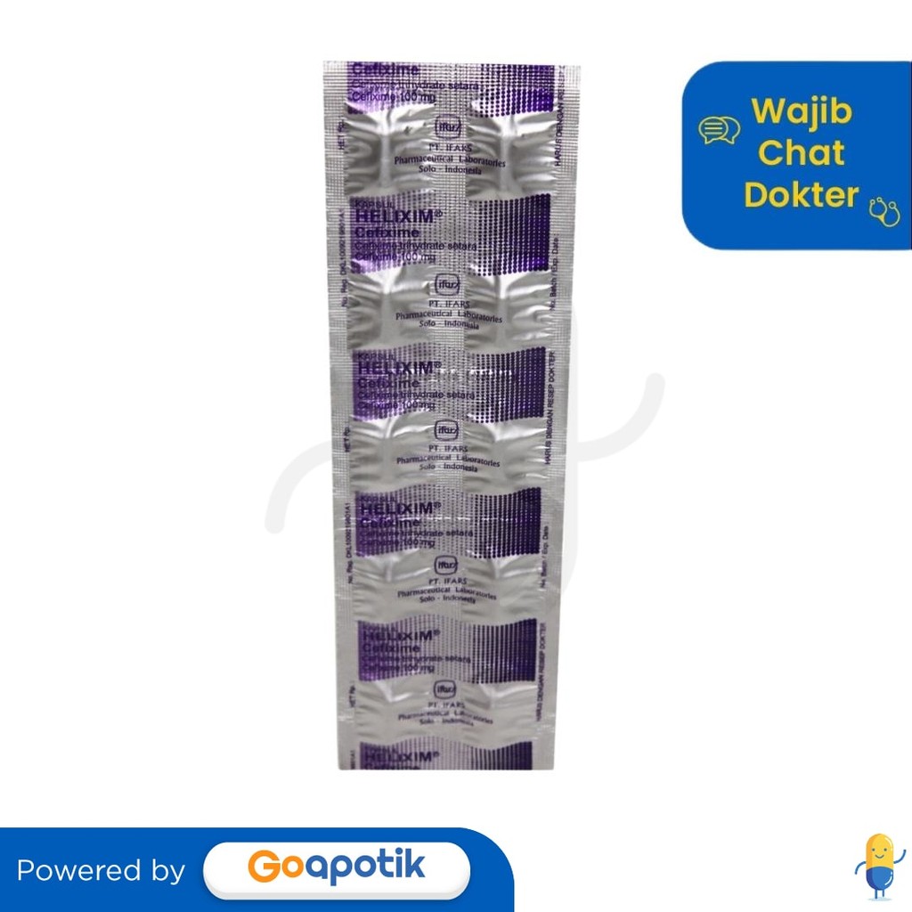 Helixim 100 Mg Strip 10 Kapsul