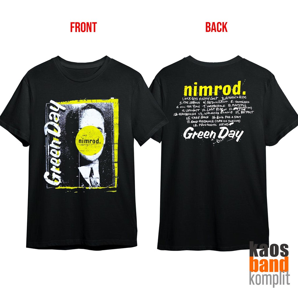 Kaos Band GREEN DAY - nimrod