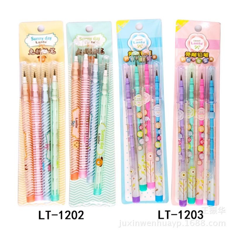 

Dalingshop Pensil Lantu Sunny Day Animal 1 pack isi 4 bh