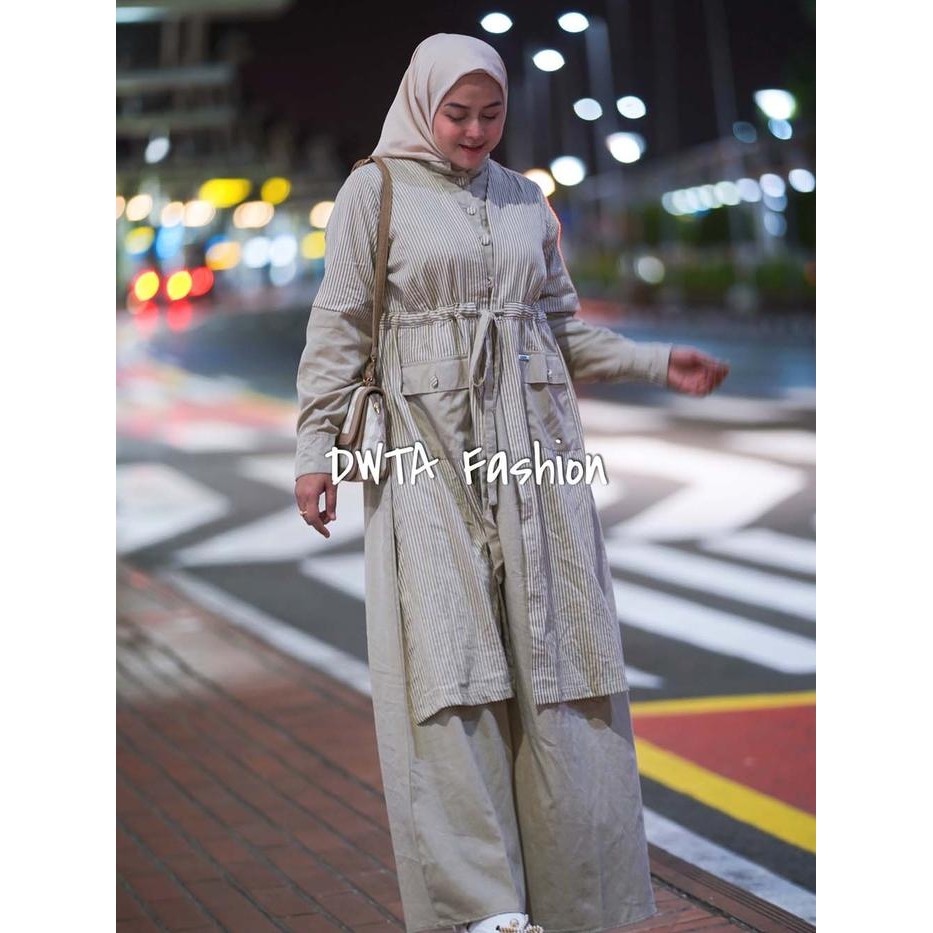 GAMIS FREILLA BY CU2K COCOK DIPAKE KEMANA-MANA || DRESS KEKINIAN - SILVER