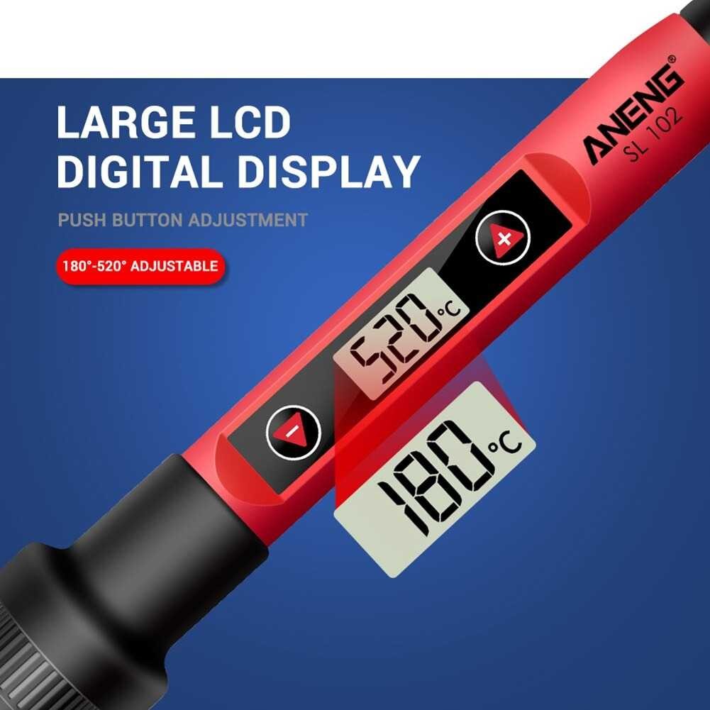 

COD Solder Elektrik Dengan Temperature LCD Display 60W Kualitas Terjamin