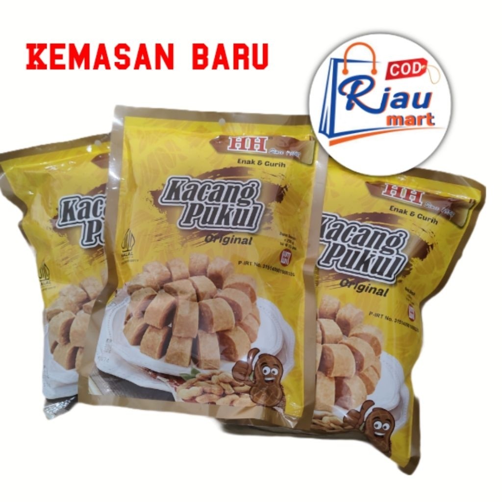 

[oddsolshop] pekanbaru/Kacang Pukul HH Asli Bagan Siapiapi 250g isi 15pcs