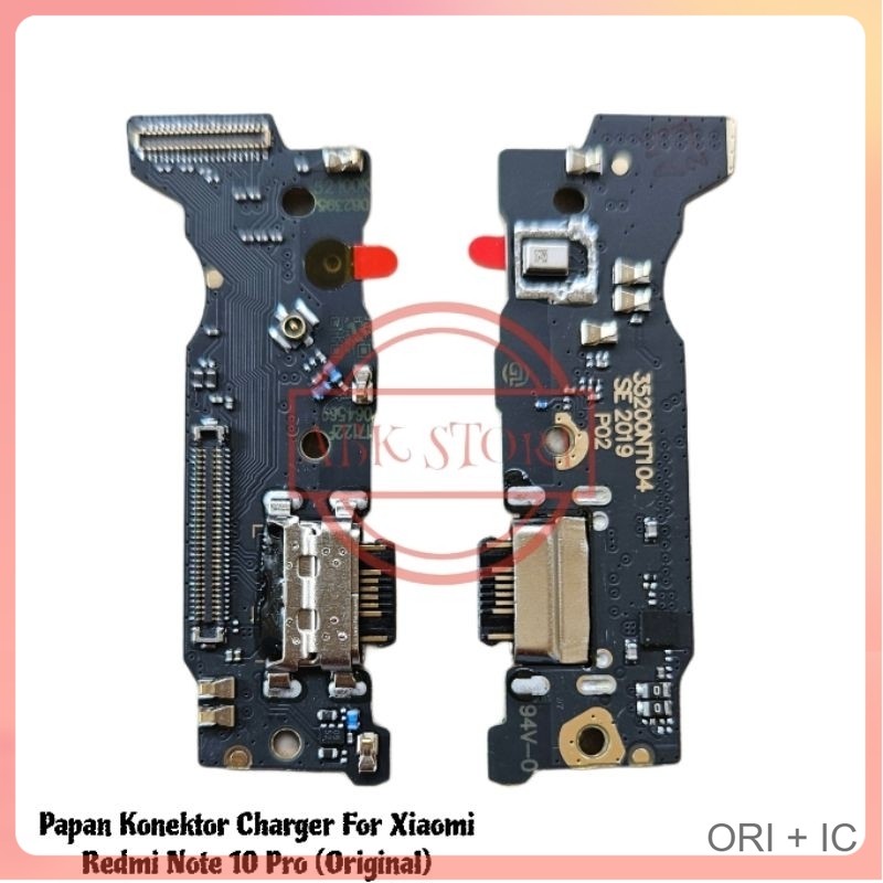 Konektor Charger / Papan  XIAOMI Redmi Note 10 Pro 4G Original With ic