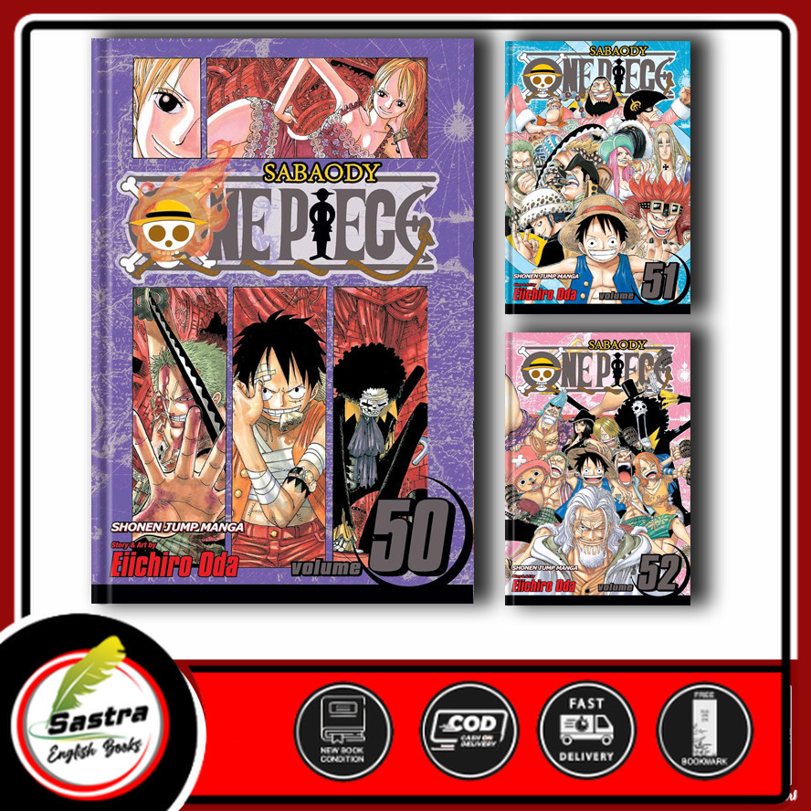 (Manga) One Piece Vol. 51-100 by Eiichiro Oda (English)