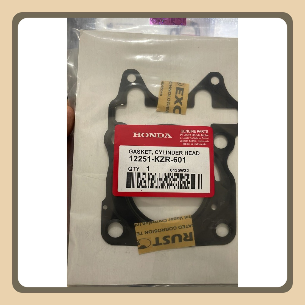 PAKING HEAD VARIO 125 ORIGINAL KZR